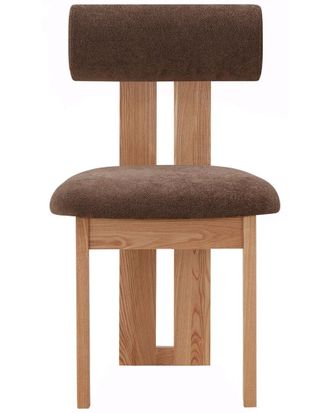 Safavieh Couture Halloway Boucle & Wood Dining Chair