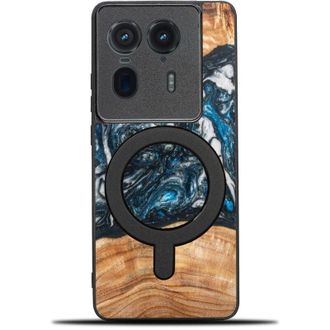 OEM Funda &Uacute;nica Bewood Para Motorola Edge 50 Ultra - Planetas Y Tierra Con Magsafe