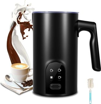 OEM Espumador De Leche El&eacute;ctrico 4 En 1, Port&aacute;til, De 350 Ml, Con 4 Modos (espuma Caliente/fr&iacute;a), Apagado Autom&aacute;tico Y Protecci&oacute;n Contra Sobrecalentamient