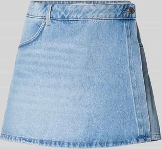 Review Jeans-Skort in hellblauer Waschung in Hellblau, Gr&ouml;&szlig;e XS