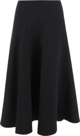 Jacquemus Dames, Rokken, Zwart, Maat: S Viscose