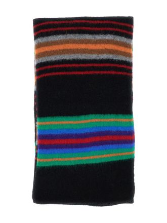 Howlin Sciarpa College Fun a righe - Nero