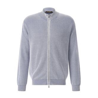 Moorer Cardigans, male, White, Size: 3XL Urbino Cardigan
