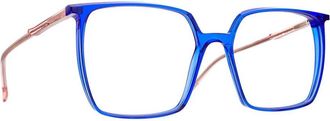 Caroline Abram 118Q4Ag0A Bold Square-Frame Sunglasses With Color Contrast