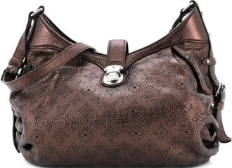 Louis Vuitton Borsa a tracolla Mahina XS in pelle - Marrone