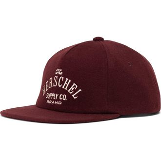 Herschel Scout Heritage Baseball Cap in Port at Nordstrom