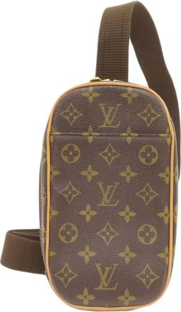 Louis Vuitton Monogram Monogram Pochette Sling Bag (Pre-Owned)