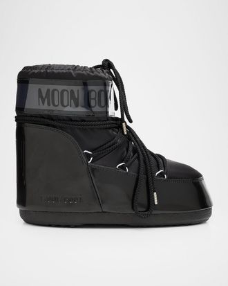 Moon Boot Icon Glance Satin Low Snow Boots