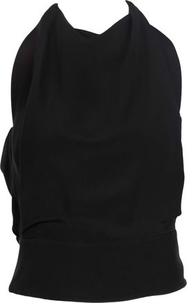 Balenciaga Balenciaga mouwloze top met hoge hals - jaren 2010