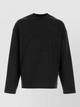 Jil Sander long sleeve crew neck cotton tshirt