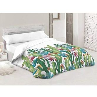 Ca&ntilde;ete Cactus duvet cover - Colvihome - 135 cm bed - Modern digital design full of colors