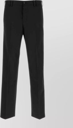 Pantaloni Torino cotton michael straight leg trousers