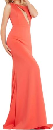 Jovani One Shoulder Prom Dresses In Coral