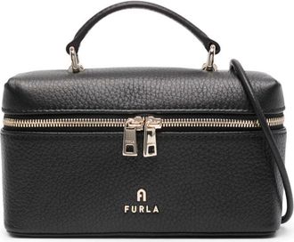 Furla Camelia leather mini bag - women - Calf Leather - OS - Black