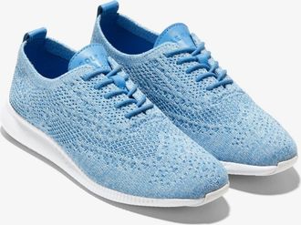 Cole Haan 2.Zerogrand Oxford W27799-400 Womens Blue Casual Shoes GAL288