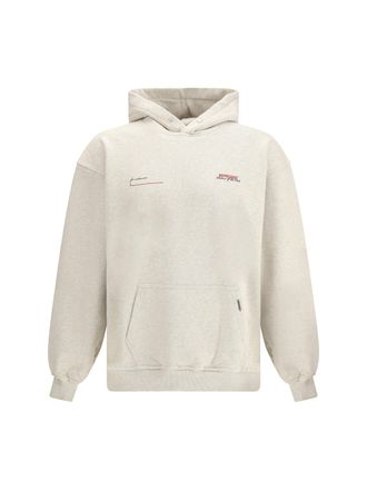 Represent Mens Cotton Hoodie Cream Marl Sweatshirts Sweater