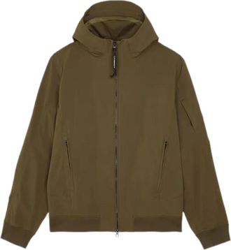 C.P. Company Hooded Jacket - Heren - Zomerjassen - Groen - M - Polyester - Jassen