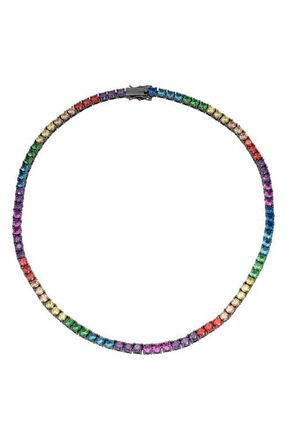 Kurt Geiger Tennis Necklace in Multi at Nordstrom