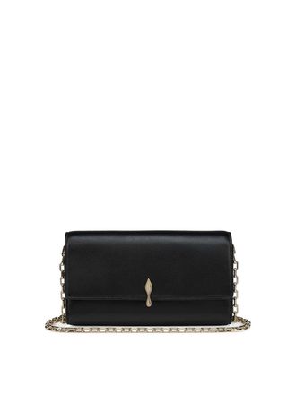 Christian Louboutin Bettina Wallet On Chain in Leather