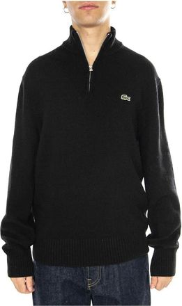 Lacoste Zip Cardigan - Heren - Vesten - Zwart - XL - Truien & Vesten
