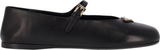 Prada Ballerine In Nappa Di Agnello