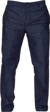 Carabou Mens Rugby Trousers Elasticated Waist 32 - 60 Inch Comfort Casual Pants Lounge Bottoms Black Navy Grey Beige Blue Grey Fully Elasticated Draw Strings 