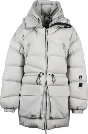 Bacon Pearl Grey Polyester Double B Parka Down Jacket