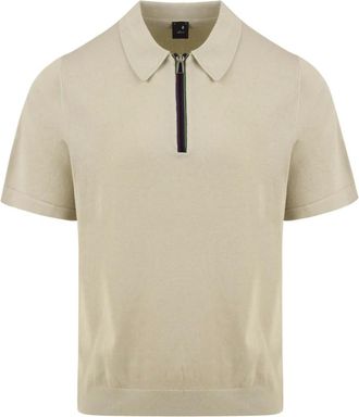 Paul Smith Tops, Heren, Beige, M, Polo Shirts