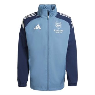 Castore Heren Arsenal FC Regular Raglan Jacket (Blauw)