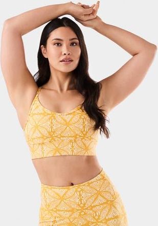 Tavi Boost Bra in Apricot Batik at Nordstrom, Size X-Small