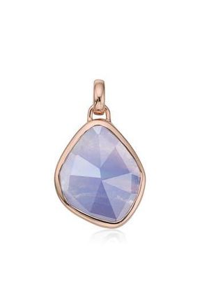 Monica Vinader Siren Nugget Pendant Charm in 18Ct Rose Gold On Sterling at Nordstrom Rack