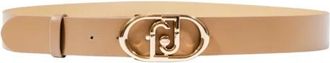 Liu Jo Heupriem 3.5 Cm - Dames - Riemen - Beige - ONE Size - Leer - Accessoires