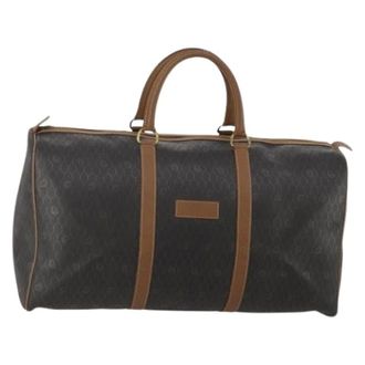 Dior Pre-owned Vintage Boston Bag - Dames - Pre-owned - Bruin - Maat: ONE Size Leer