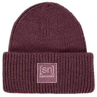 super.natural Krissini Beanie M&uuml;tze - Unisex | rot/lila