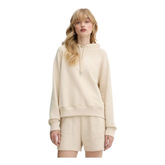 A|X Armani Exchange Sudadera con capucha Raglan - Sweatshirts & Hoodies - Mujer - Beige - S