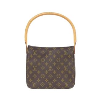 Louis Vuitton Pre-owned Shoulder Bags, female, Brown, Size: ONE SIZE Pre-owned Monogram Looping MM Shoulder Bag