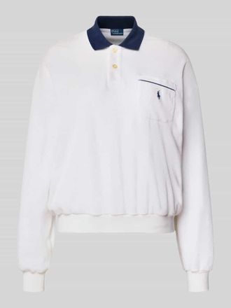 Polo Ralph Lauren Regular Fit Poloshirt aus Baumwoll-Mix in Weiss, Gr&ouml;&szlig;e XL