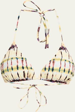 Ulla Johnson Maya Floral String Bikini Top