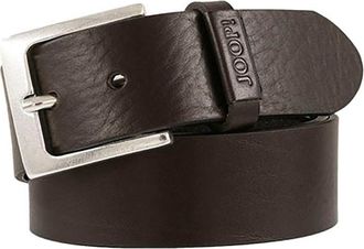 Joop Lederg&uuml;rtel JOOP JEANS, Herren, Gr. 11,5, schwarz braun, Rindsleder, G&uuml;rtel Lederg&uuml;rtel, mit eckiger Dornschliesse, im Vintage Look