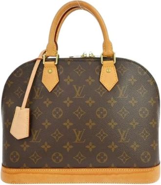 Louis Vuitton Pre-owned Handbags, female, Brown, Size: ONE SIZE Pre-owned Moon Alma Bag