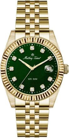 Mathey-Tissot Quartz Green Dial Ladies Watch H250955D-A