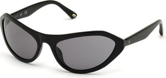 Web Eyewear Black Plastic Womens Sunglasses