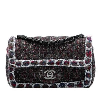 Chanel Pre-owned Classic Flap Crossbody - Dames - Pre-owned - Veelkleurig - Maat: ONE Size Leer