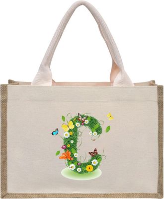 Generic Tote Bags for Women - Stylish Womens Tote Bag for Mom Shopping Beach and Daily Durable Fashionable Carryall Handbag with Letter Design