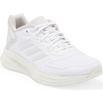 adidas Duramo Athletic Sneaker in White/Zero Met./Grey at Nordstrom Rack, Size 10