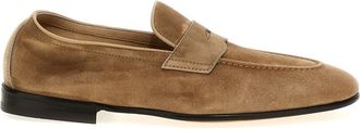 Brunello Cucinelli Brown Slip On Loafers