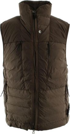 Stone Island Bodywarmer - Heren - Bodywarmers - Bruin - S - Jassen