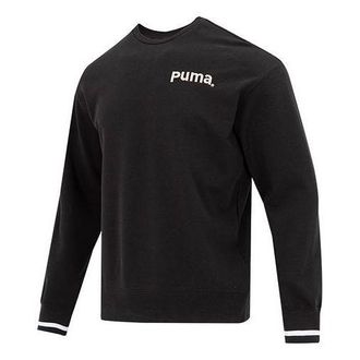 Puma Team Crew Tr Logo Sweater Black 620614-01