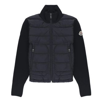 Moncler Winter Jackets, male, Blue, 10 Y, Blue Kids Jumper Jacket