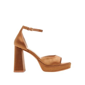 Dolce Vita Pandro Mid Brown Satin PANDRO-BRN Womens